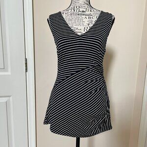 Banana Republic Blue/White Striped Shirt, Size S